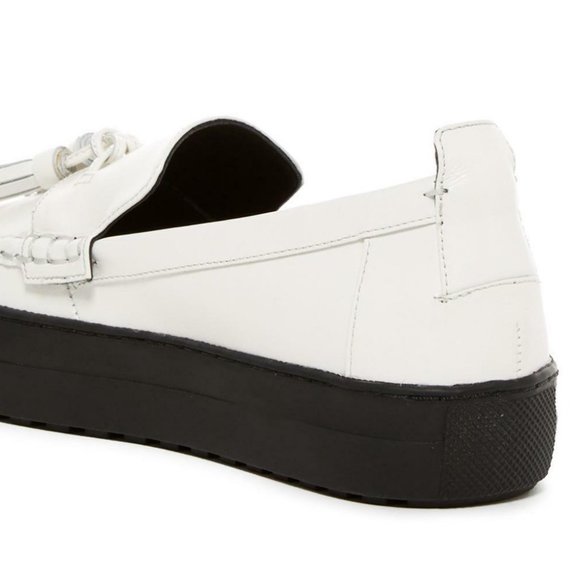 ATELJE 71 New COLE Leather Tassel Platform Flats Loafers Flatforms NIB Womens  7 - Picture 7 of 16